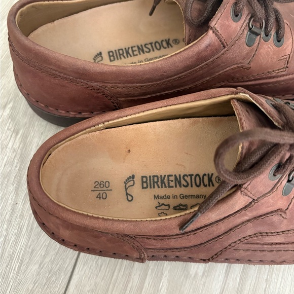 Birkenstock  Oxford Leather Size 40US M7/W9 Lace Up - Picture 6 of 9